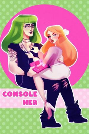 Console her